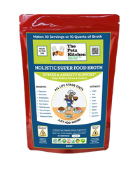 Super Food Broth Stress & Anxiety Support* The Petz Kitchen Dogs & Cats