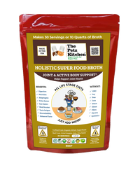 Super Food Broth Joint & Active Body Support* The Petz Kitchen Dogs & Cats*