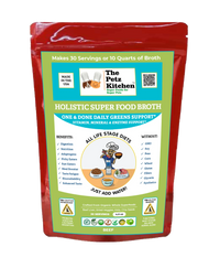 Super Food Broth One & Done* Vitamin, Mineral & Enzyme The Petz Kitchen Dogs Cats