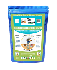 Super Food Broth One & Done* Vitamin, Mineral & Enzyme The Petz Kitchen Dogs Cats