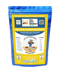 Super Food Broth Stone Breaker Support* The Petz Kitchen Dogs & Cats