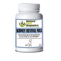 Kidney Revival Max Master Blend Kidney Cleanse & Support Capsules* Adult & Senior Dogs