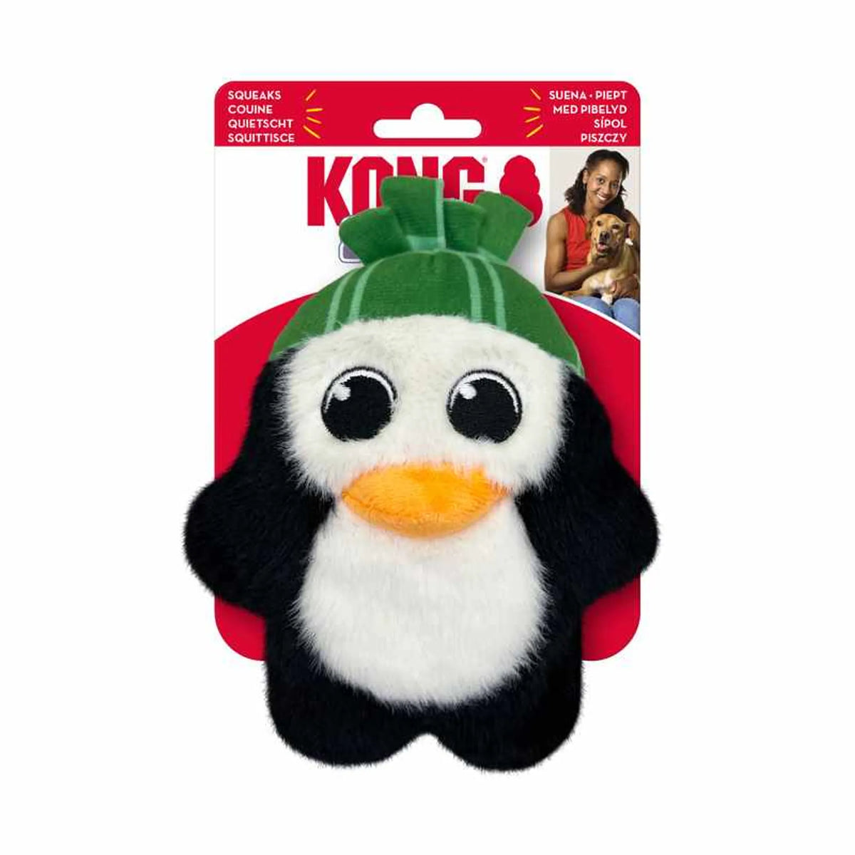 KONG Holiday Snuzzles Penguin Sm